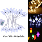 Maxbell LED Halloween String Light Decoration Lamp for Festival Bedroom Indoor Warm White