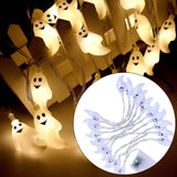 Maxbell LED Halloween String Light Decoration Lamp for Festival Bedroom Indoor Warm White