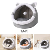 Maxbell cat Beds for Indoor Cats Cat House Kennel Pad Anti Slip Bottom S