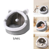 Maxbell cat Beds for Indoor Cats Cat House Kennel Pad Anti Slip Bottom S