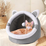 Maxbell cat Beds for Indoor Cats Cat House Kennel Pad Anti Slip Bottom L