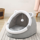 Maxbell cat Beds for Indoor Cats Cat House Kennel Pad Anti Slip Bottom L