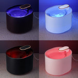 Maxbell Automatic Pet Cat Water Fountain Water Dispenser Night Light Indoor 3L Black