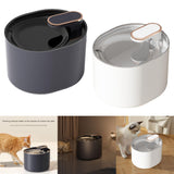 Maxbell Automatic Pet Cat Water Fountain Water Dispenser Night Light Indoor 3L Black