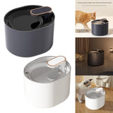 Maxbell Automatic Pet Cat Water Fountain Water Dispenser Night Light Indoor 3L Black