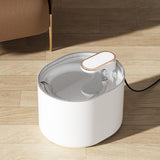 Maxbell Automatic Pet Cat Water Fountain Water Dispenser Night Light Indoor 3L White