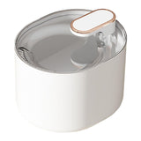 Maxbell Cat Water Fountain Dog Drinking Bowl Quiet Automatic Water Pet Dispenser White