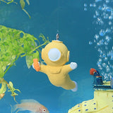Maxbell Floating Device Resin Tank Decoration Cartoon for Landscape Home Fish