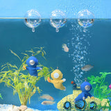 Maxbell Floating Device Resin Tank Decoration Cartoon for Landscape Home Fish