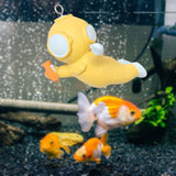 Maxbell Floating Device Resin Tank Decoration Cartoon for Landscape Home Fish