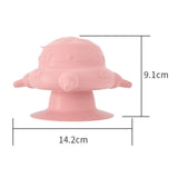 Maxbell Pet Milk Feeding Milk Bowl Puppy Feeder 4 Nozzles Small Animals for Doggie Green