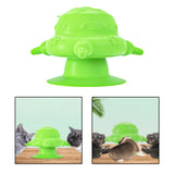 Maxbell Pet Milk Feeding Milk Bowl Puppy Feeder 4 Nozzles Small Animals for Doggie Green