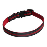 Maxbell Nylon Dog Collar Quick Release Buckle Puppy Collars Durable Pet Cat Collar Red