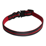 Maxbell Nylon Dog Collar Quick Release Buckle Puppy Collars Durable Pet Cat Collar Red