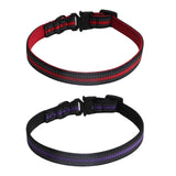 Maxbell Nylon Dog Collar Quick Release Buckle Puppy Collars Durable Pet Cat Collar Red