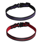 Maxbell Nylon Dog Collar Quick Release Buckle Puppy Collars Durable Pet Cat Collar Red