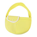 Maxbell Pet Sling Carrier Comfortable Polyester Handbag for Outdoor Hiking Camping Yellow