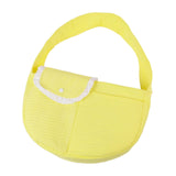 Maxbell Pet Sling Carrier Comfortable Polyester Handbag for Outdoor Hiking Camping Yellow