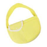 Maxbell Pet Sling Carrier Comfortable Polyester Handbag for Outdoor Hiking Camping Yellow