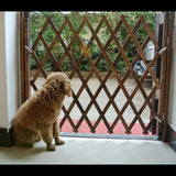 Maxbell Expandable Accordion Dog Gate for Lawn Small Medium Pet
