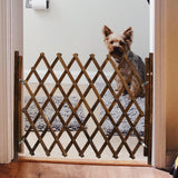 Maxbell Expandable Accordion Dog Gate for Lawn Small Medium Pet