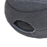 Maxbell Puppy Kitten House Self Warming Nest Dog Bed for Indoor Cats Little Dogs Grey