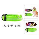 Maxbell LED Dog Collar Flashing Dog Lights Bright Glow Night Light up Collar Dog S