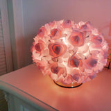Maxbell Modern Bedside Table Lamp LED Night Room Table Bedroom Wedding Pink
