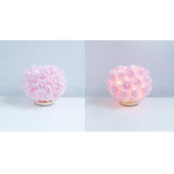 Maxbell Modern Bedside Table Lamp LED Night Room Table Bedroom Wedding Pink
