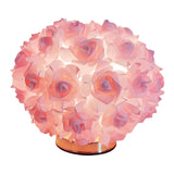 Maxbell Modern Bedside Table Lamp LED Night Room Table Bedroom Wedding Pink