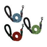 Maxbell Slip Lead Dog Leash Traction Rope Snap Hook Daycare for Running Training Cat blue