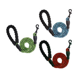 Maxbell Slip Lead Dog Leash Traction Rope Snap Hook Daycare for Running Training Cat blue
