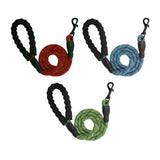 Maxbell Slip Lead Dog Leash Traction Rope Snap Hook Daycare for Running Training Cat blue
