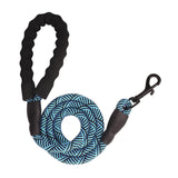 Maxbell Slip Lead Dog Leash Traction Rope Snap Hook Daycare for Running Training Cat blue