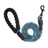 Maxbell Slip Lead Dog Leash Traction Rope Snap Hook Daycare for Running Training Cat blue