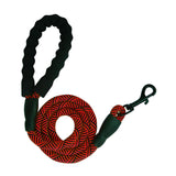 Maxbell Slip Lead Dog Leash Traction Rope Snap Hook Daycare for Running Training Cat red