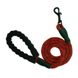 Maxbell Slip Lead Dog Leash Traction Rope Snap Hook Daycare for Running Training Cat red