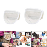 Maxbell Cat Muzzle Cat Mouth Cover Grooming Mask Muzzles for Trim Nails Grooming S