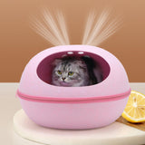 Maxbell Breathable Cat House Nest Dog Bed Cave Semi Enclosed Kennel Removable Warm