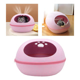 Maxbell Breathable Cat House Nest Dog Bed Cave Semi Enclosed Kennel Removable Warm