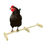 Maxbell Wooden Chicken Perch Chicken Coop Accessories Chicken Toys for Hens Parrot