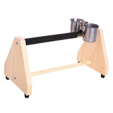 Maxbell Pet Parrot Playstand W/ Food Cup Bird Play Stand Wooden Perch for Cockatoo