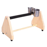 Maxbell Pet Parrot Playstand W/ Food Cup Bird Play Stand Wooden Perch for Cockatoo