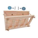 Maxbell Rabbit Hay Feeder Manger Storage Cage Mount Hamster Bowl Container Supplies