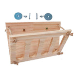 Maxbell Rabbit Hay Feeder Manger Storage Cage Mount Hamster Bowl Container Supplies