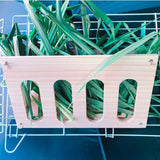 Maxbell Rabbit Hay Feeder Manger Storage Cage Mount Hamster Bowl Container Supplies