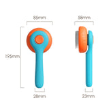 Maxbell Pet Grooming Brush cat Supplies Massage Accessories Supply Hair Comb Blue Orange