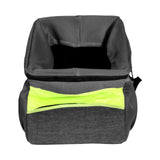 Maxbell Pet Cat Dog Carrier Cycling Bag Removable Front for Dog Travel Cycling Black