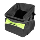 Maxbell Pet Cat Dog Carrier Cycling Bag Removable Front for Dog Travel Cycling Black