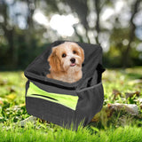 Maxbell Pet Cat Dog Carrier Cycling Bag Removable Front for Dog Travel Cycling Black